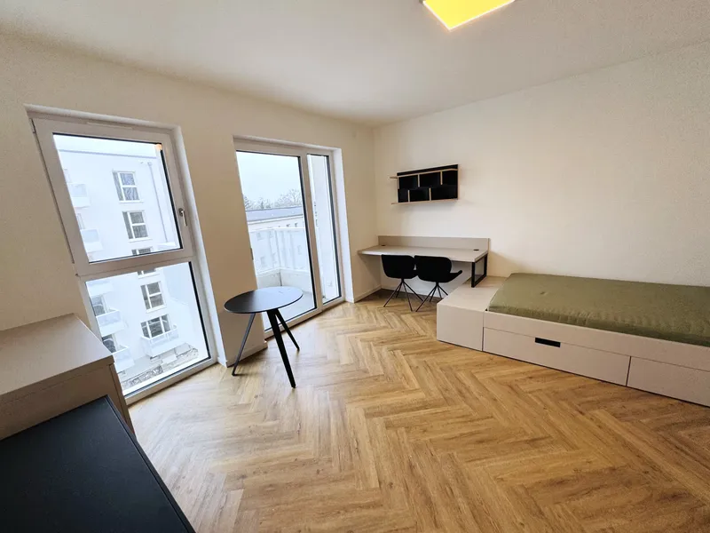 Modernes Apartment voll möbliert mit EBK, Balkon und Abstellkammer! — photo 1